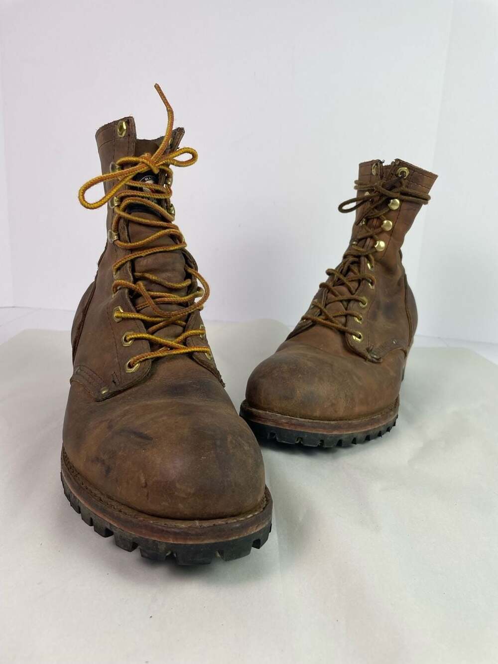 Carolina Made in USA Leather Logger Boots